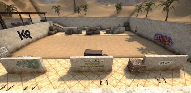 Aim – 1v1 - Sandarena CSGO Map