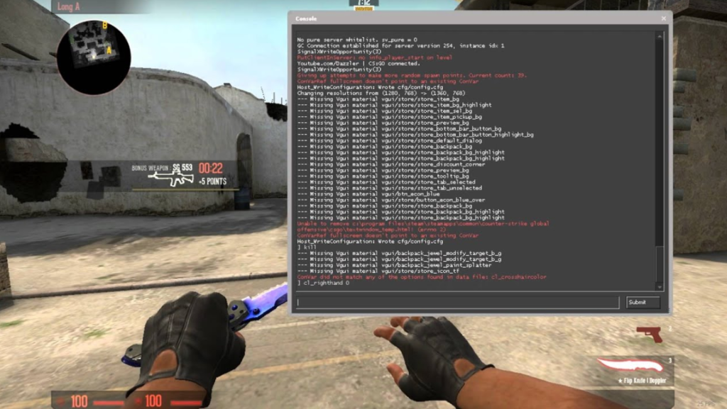 how to switch hands in csgo