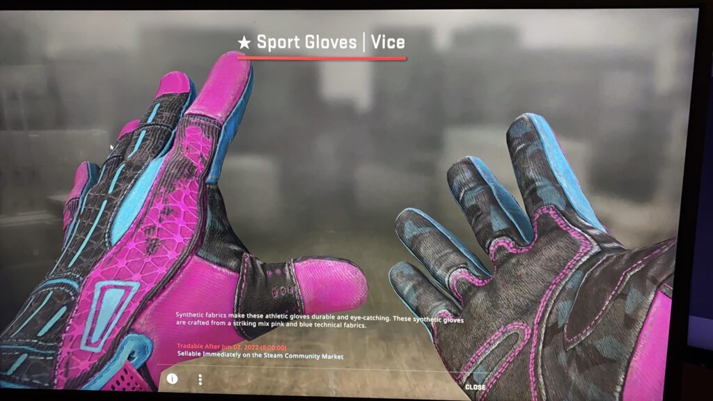 CS:GO White Gloves